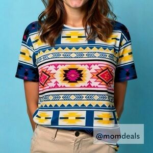 LulaRoe Irma Mid-Sleeve Stretchy High-Low Tunic Top Loose Fit Modest XXS-XS 0-00